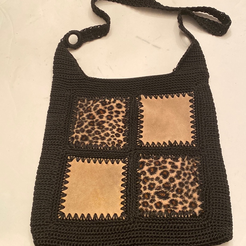 Black and brown pocketbook